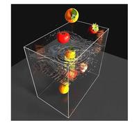 Photography Shallow Water Tank, Thickness 5mm/0.2In Water Tank Display Prop Box, Decorative Tray, Countertop Storage(50x30x10cm/19.7x11.8x3.9in)