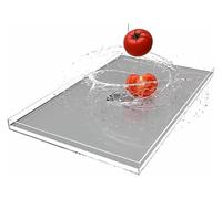 Photography Shallow Water Tank, Underwater Photography Box, Desktop Shooting Props Coffee Tray Cosmetics Storage(100x60x6CM/39.4x23.6x2.4in)