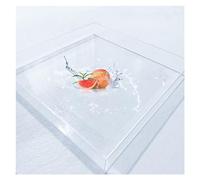 Photography Storage Tray,5mm Thick Deep Shallow Water Tank,Floating Creative Photo Props,Acrylic Display Case Showcase for Product Advertising Shooting (Color : Clear, Size : 60x30x5cm)