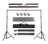 Photography Studio Heavy Duty Backdrop Stand Background Support Kit