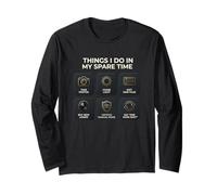 Photography Things I Do in My Spare Time Camera Photographer Long Sleeve T-Shirt