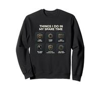 Photography Things I Do In My Spare Time Camera Photographer Sweatshirt