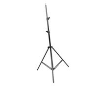 Photography Tripod Stand, 6mm Thread Interface, Sturdy Triangle Construction, Lightweight Portable, Iron Material, Adjustable Angles, 2.1m Extended Length, for Cameras Lights