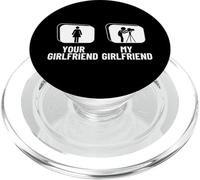Photography Your Girlfriend My Girlfriend Funny Photographer PopSockets PopGrip for MagSafe