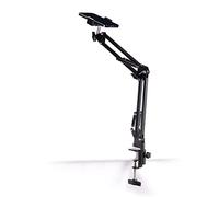 PHOTOMYNE Sturdy Flexible Overhead Phone Mount for Desk, Table, Office, Kitchen with Clamp for Photo Album Scanning - Black