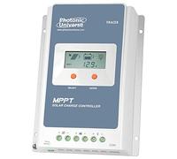 Photonic Universe 30A MPPT solar charge controller / regulator with built in LCD display for solar panels up to 390W (12V battery system) / 780W (24V battery system) up to 100V