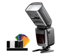 PHOTOOLEX Camera Flash Speedlite for Canon Nikon Sony Panasonic Olympus Fujifilm Pentax Sigma Minolta Leica and Other SLR Digital Cameras and Digital Cameras with Single Contact Hot Shoe