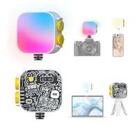 Photoolex Tofu Magnetic RGB Video Light, Portable LED Camera Light - White