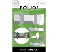 PhotoPlay Folio 6.5"X6.5", 709388325612, White, 16.51 cm x 16.51 cm, Acid and Lignin Free, Glossy Photo Paper Surface, Made in USA