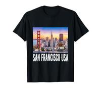Photorealistic San Francisco Travel Souvenir Tourist Gift T-Shirt