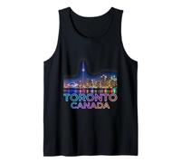 Photorealistic Toronto Canada Travel Souvenir Tourist Gift Tank Top