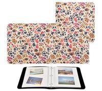Photos Album Leopard Print Photobooks For All Size Pictures Self Adhesive 4x6, 5x7, 6x8 Photos