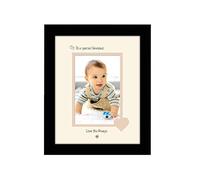 Photos in a Word Grandad Photo Frame Special Grandad Love You Always Portrait 1140F Double Mounted Quality Gift (Black Finish Frame Cream Mount Beige Inside)