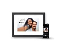 PhotoShare Gallery 10.1 Inch WiFi Digital Photo Frame | Send Photo or Video from Phone to Digital Photo Frame with Free PhotoShare Frame App | End-to-End Encryption | Midnight Black