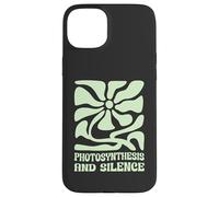 Photosynthesis And Silence Boho Floral Plant Gardening Nerdy Case for iPhone 15 Plus