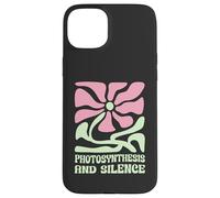 Photosynthesis And Silence Boho Floral Plant Gardening Nerdy Case for iPhone 15 Plus