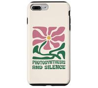 Photosynthesis And Silence Boho Floral Plant Gardening Nerdy Case for iPhone 7 Plus/8 Plus