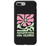 Photosynthesis And Silence Boho Floral Plant Gardening Nerdy Case for iPhone 7 Plus/8 Plus