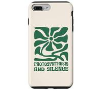 Photosynthesis And Silence Boho Floral Plant Gardening Nerdy Case for iPhone 7 Plus/8 Plus