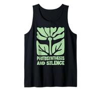 Photosynthesis and Silence Boho Floral Plant Gardening Nerdy Tank Top