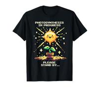 Photosynthesis Loading | Indoor Plant Light Cycle Pixel Humo T-Shirt
