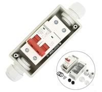 Photovoltaic Battery for PV Combiner Box, IP65 Waterproof Circuit Breaker, Designed for Overload and Short Circuit Protection, Supports DC Voltage 12 500V and 6A 63A (50A)