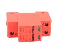 Photovoltaic DC Protection Device 2P 500V DC 20-40kA PV Protector with PC Flame Retardant Shell Modular Design and 35mm Guide Rail Mount for Electrical Distribution