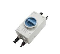 Photovoltaic Electrical Isolator Solar Switch PV Photovoltaic DC Switch 1000V 32A Outdoor Waterproof IP66 Automatic switch (Color : Wiring Up Down, Size : 1000V)
