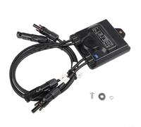 Photovoltaic for Power Optimiser 650W Max Output Plastic Housing | Boosts yield up to 25%, MPPT tech, IP68 rated, 650W for max for power, black plastic body