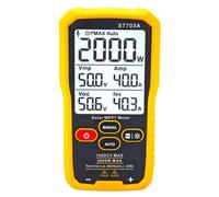 Photovoltaic Power Checker 2000W 150V LCD Solar MPPT Meter with Auto Manual Measurement, Clear Readings, Panel Troubleshooting, Mobile Field Checks Power Readout Voltage Current Review Handheld