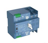 Photovoltaic Solar Automatic Transfer Switch 2P 63125A Rated 220V AC With Manual Override Option And Safety Measures For Inverter Applications(2P 100A)