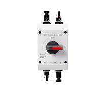 Photovoltaic Solar DC Isolation Switch Outdoor PV Solar Switch 4P 1000V 32A Rotating Handle IP66 EKD7 BIANMTSW(MC4 Connection)