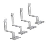 Photovoltaic System Hooks - Solar Mount Brackets, Roof Tile Holders | Practical PV Hardware, Lightweight Installation Hooks for Photovoltaic Systems, Tile Roofing, Green Energy Setup, Panel Support