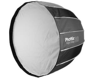 Phottix Raja Deep Quick-Folding Softbox 80cm (32") - For Studio Photography