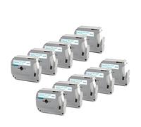 PHOVYAFI 10 Pack MK231 Compatible Labels For MK-231 MK-131 MK-631 Suitable For PT-70 PT-80 PT-90 Label Makers(10PK-Blue on White)