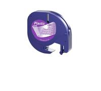 PHOVYAFI 10Packs 12mm Adhesive Thermal Labels Compatible With Label Maker LT-100H LT-100T LT200B For Labels 91200 91201 91331(Clear)