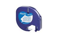 PHOVYAFI 10Packs 12mm Adhesive Thermal Labels Compatible With Label Maker LT-100H LT-100T LT200B For Labels 91200 91201 91331(Plastic white)