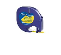 PHOVYAFI 10Packs 12mm Adhesive Thermal Labels Compatible With Label Maker LT-100H LT-100T LT200B For Labels 91200 91201 91331(Yellow)