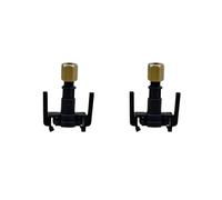 PHOVYAFI 10pcs Ink Damper Compatible With DX5 TX800 For Mimaki JV33 JV5 With Copper Nut Connector For Solvent Ink(Connector)
