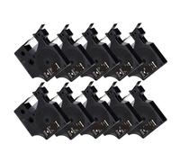 PHOVYAFI 10PK 45013 Compatible D1 Label Tape For Various LabelManager Printers 45013 45010 45018 40913 43613 In 9mm Sizes(White on Black)