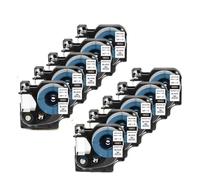 PHOVYAFI 10PK 9mm 18053 Heat Shrink Tube Works With 4200 5200 6000 Label Maker Machines