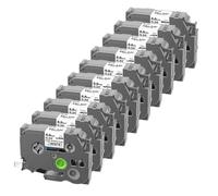 PHOVYAFI 10PK Heat Shrink Tube Labels Compatible With HSE211 HSE221 HSE231 For Label Printer(Hse221)