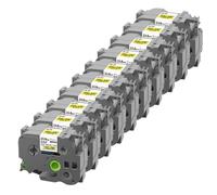 PHOVYAFI 10PK Heat Shrink Tubes Compatible With HSE-211 HSE-231 HSE-241 For Label Printers(10PK hse651)