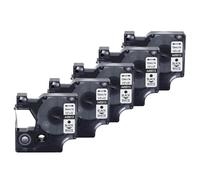 PHOVYAFI 12mm Black On White 5 Pack Labels Compatible With D1 160 280 210D 360D Wireless PnP 220P 260P 450D Label Makers