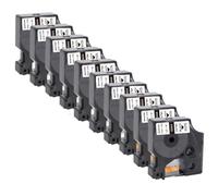 PHOVYAFI 12mm Black On White Label Cartridge Compatible With Label Makers 4200 5000 5200