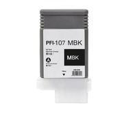 PHOVYAFI 130ml Compatible Ink Cartridge PFI 107 For Use With IPF 680 685 780 785 Printer Pigment Ink(Matte Black)
