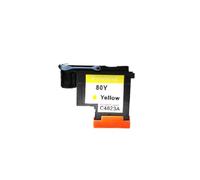 PHOVYAFI 1x Yellow Print Head Compatible With 80 C4823A Works With Printer 80 Designjet 1000 1050c 1055cm