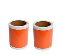 PHOVYAFI 2 Roll Color Label Compatible With SL-S112N S118N S101T For MAX CPM-100G3C 100HG3C 100HG5 Label Printer(Orange)