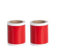 PHOVYAFI 2 Roll Color Label Compatible With SL-S112N S118N S101T For MAX CPM-100G3C 100HG3C 100HG5 Label Printer(Red)