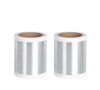 PHOVYAFI 2 Roll Color Label Compatible With SL-S112N S118N S101T For MAX CPM-100G3C 100HG3C 100HG5 Label Printer(Silver)